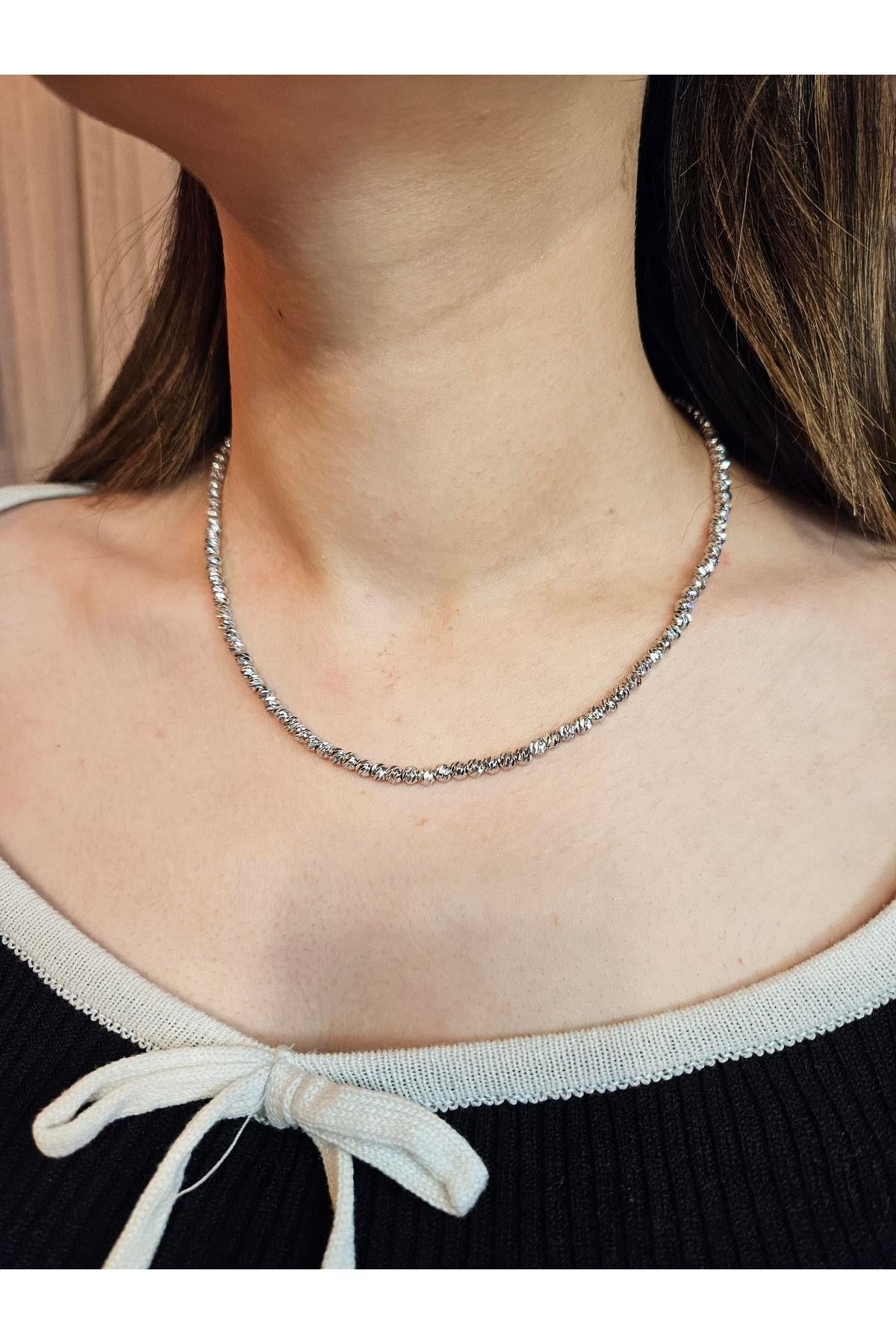 Dorika Topçuk Silver Kolye