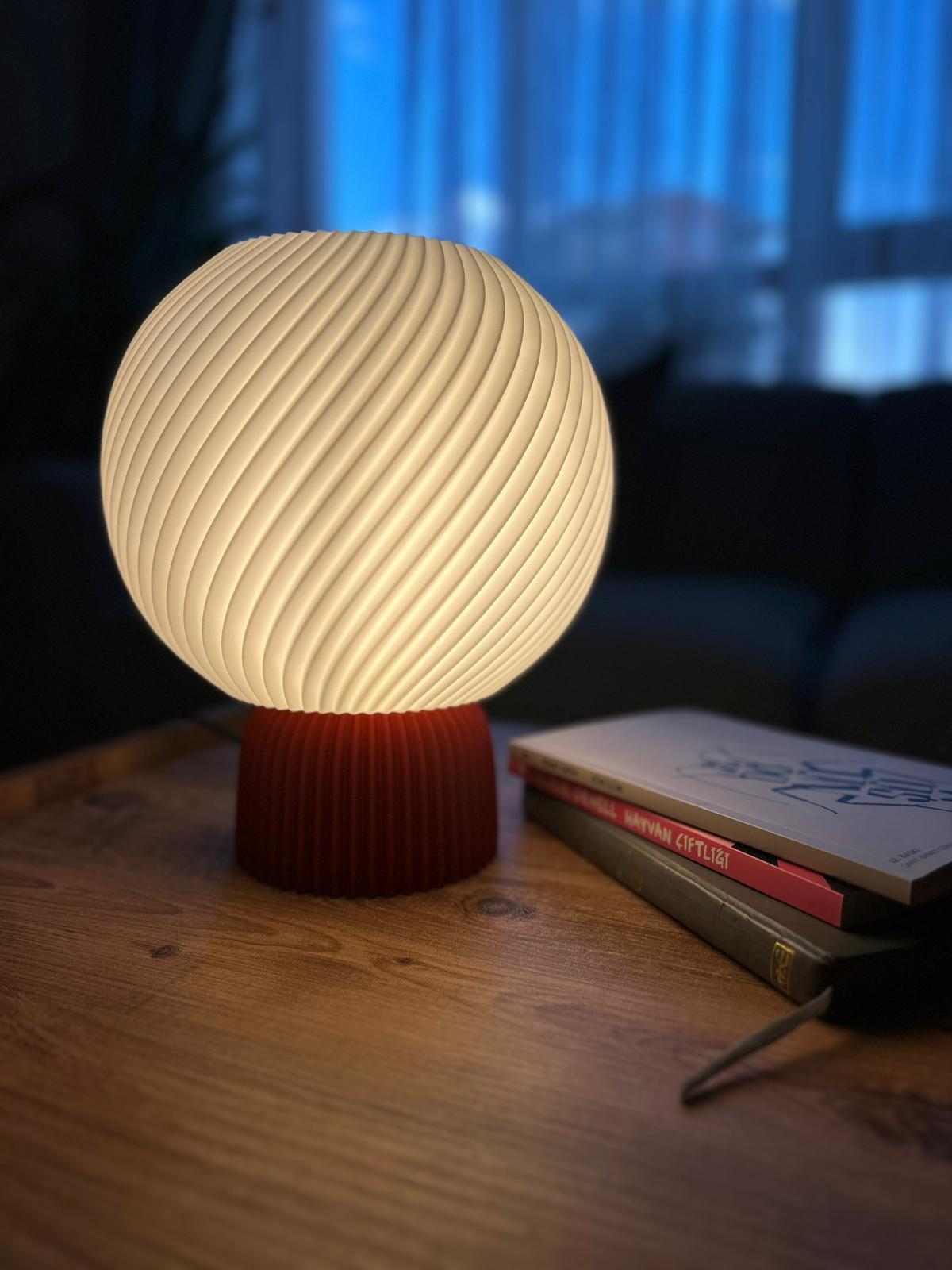 IX Bubble Dekoratif Masa Lambası | Modern Tasarım, E14 Duy, Renk Seçenekli