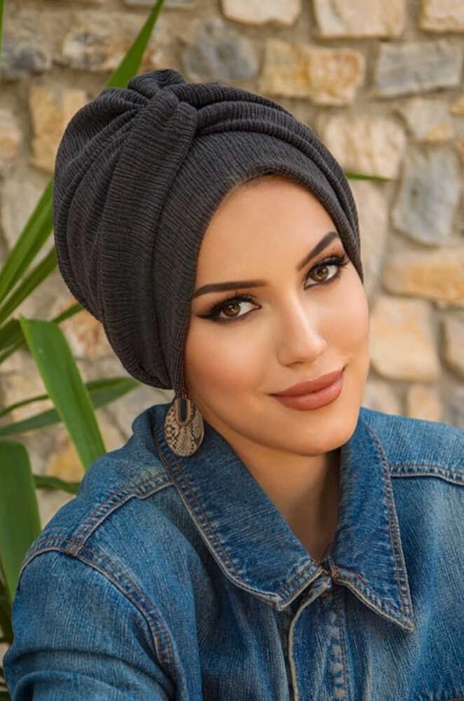 Antrasit Krınkıl Burgu Detaylı Bone