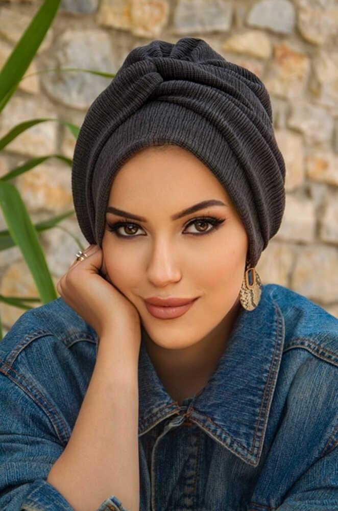 Antrasit Krınkıl Burgu Detaylı Bone