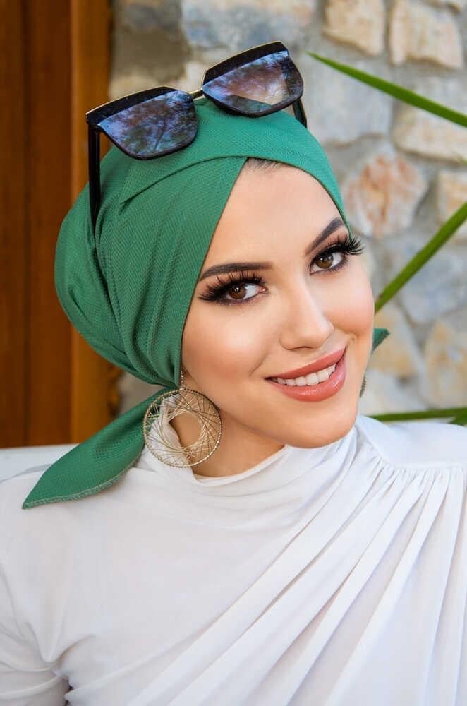 Bahar Yeşili Çapraz Bantlı Bone