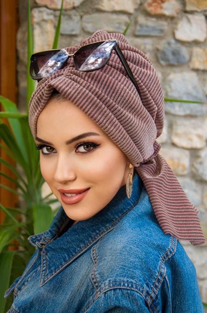 Bakır Çizgi Tokalı Bone