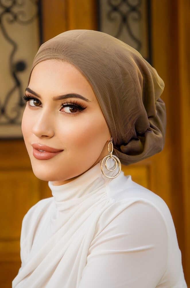 Balköpüğü Janjan Çağla Hazır Türban Bone