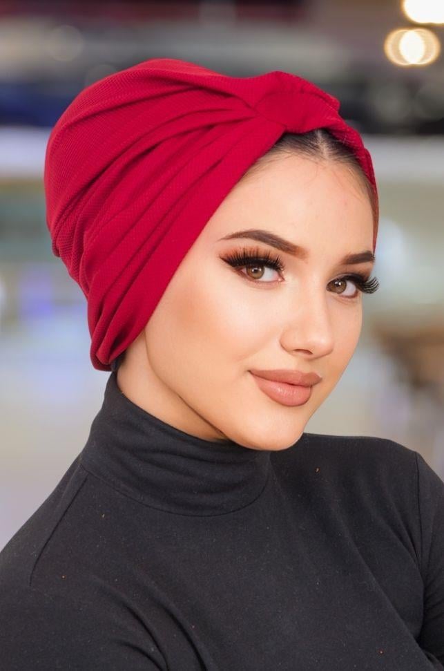 Bordo Burgulu Düğüm Bone