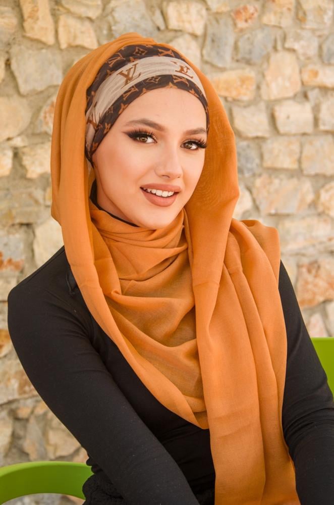 Devetüyü Marka Desen Bandana Hazır Şal