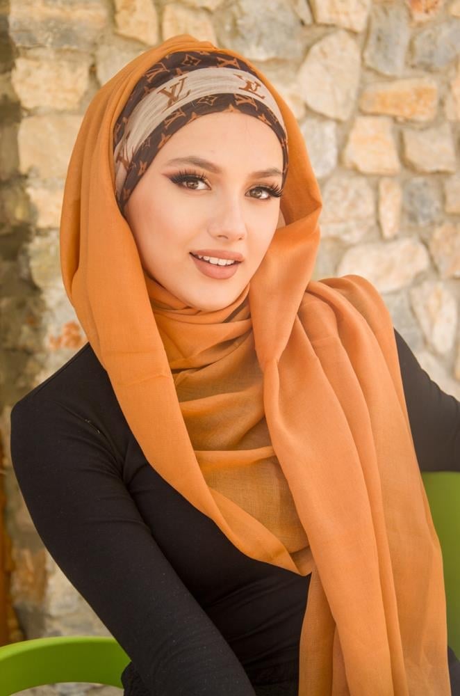 Devetüyü Marka Desen Bandana Hazır Şal