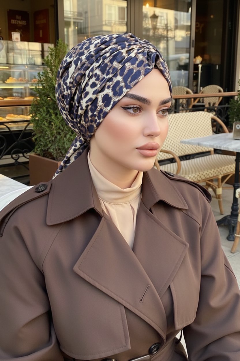 Gold Deniz Yıldızı Desenli Tokalı Bone