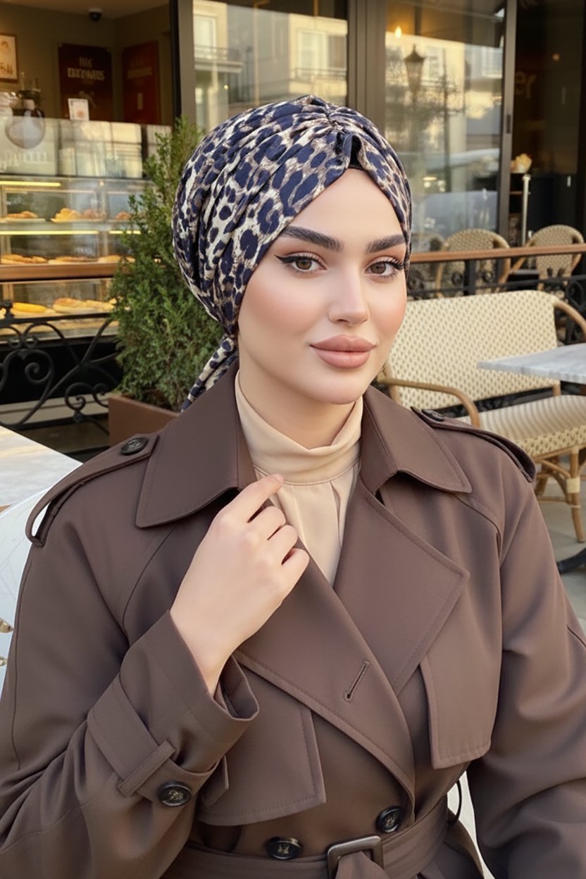 Gold Deniz Yıldızı Desenli Tokalı Bone