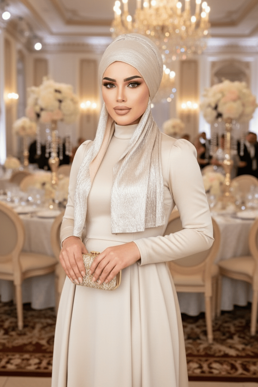 Haki Bandana Bone Şal