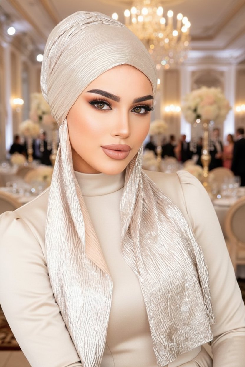 Haki Bandana Bone Şal