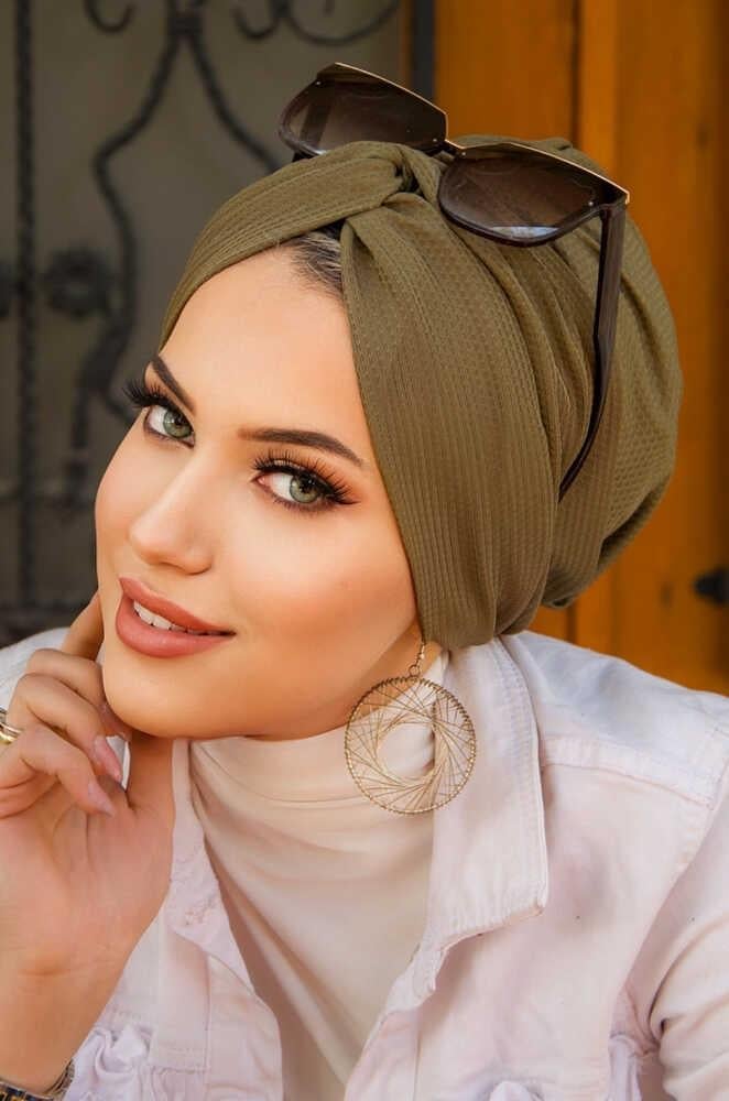 Haki Hazır Burgu Düğüm Bone