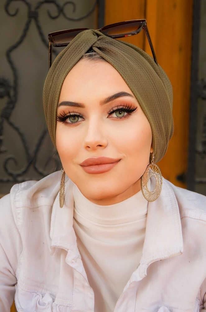 Haki Hazır Burgu Düğüm Bone