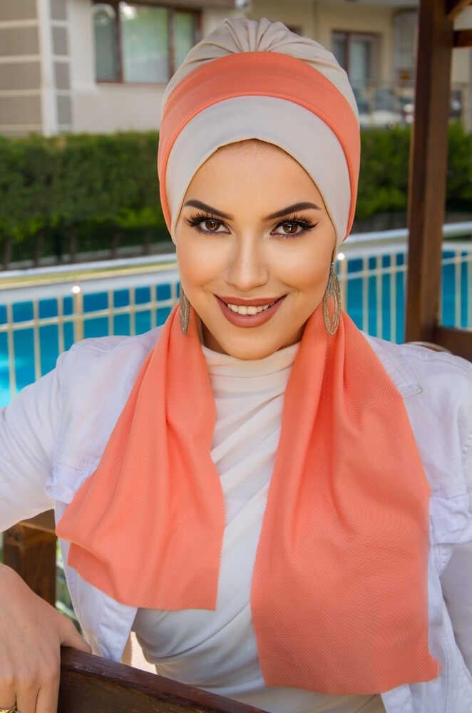 Kemik Oranje Fularlı Bone