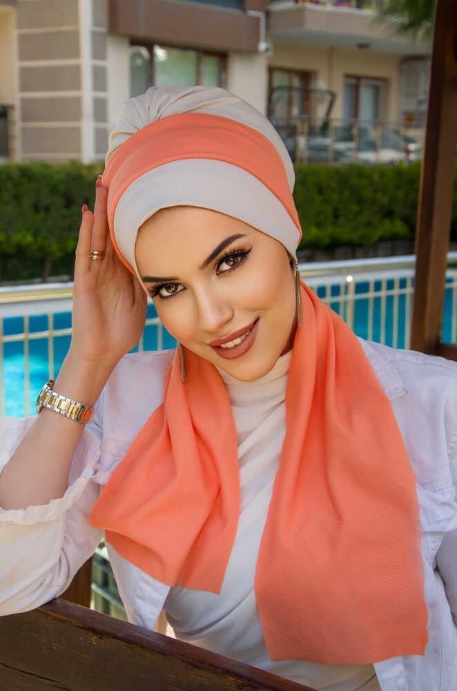 Kemik Oranje Fularlı Bone