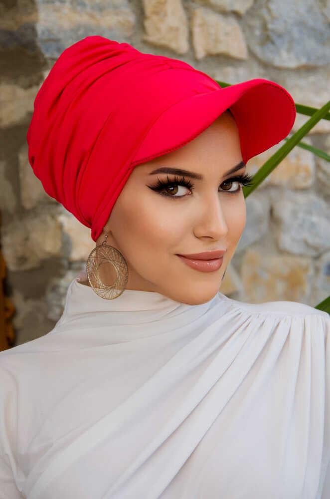 Kırmızı Havuz - Deniz Şapkası / Mayo Üstüne Kullanılabilir