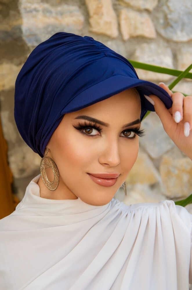 Lacivert Havuz - Deniz Şapkası / Mayo Üstüne Kullanılabilir