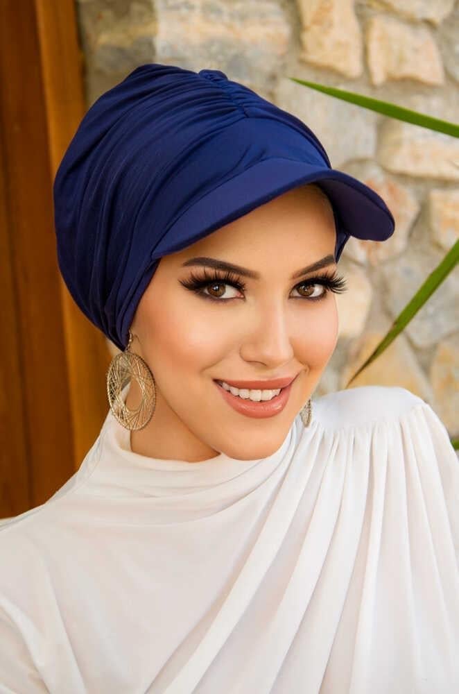 Lacivert Havuz - Deniz Şapkası / Mayo Üstüne Kullanılabilir