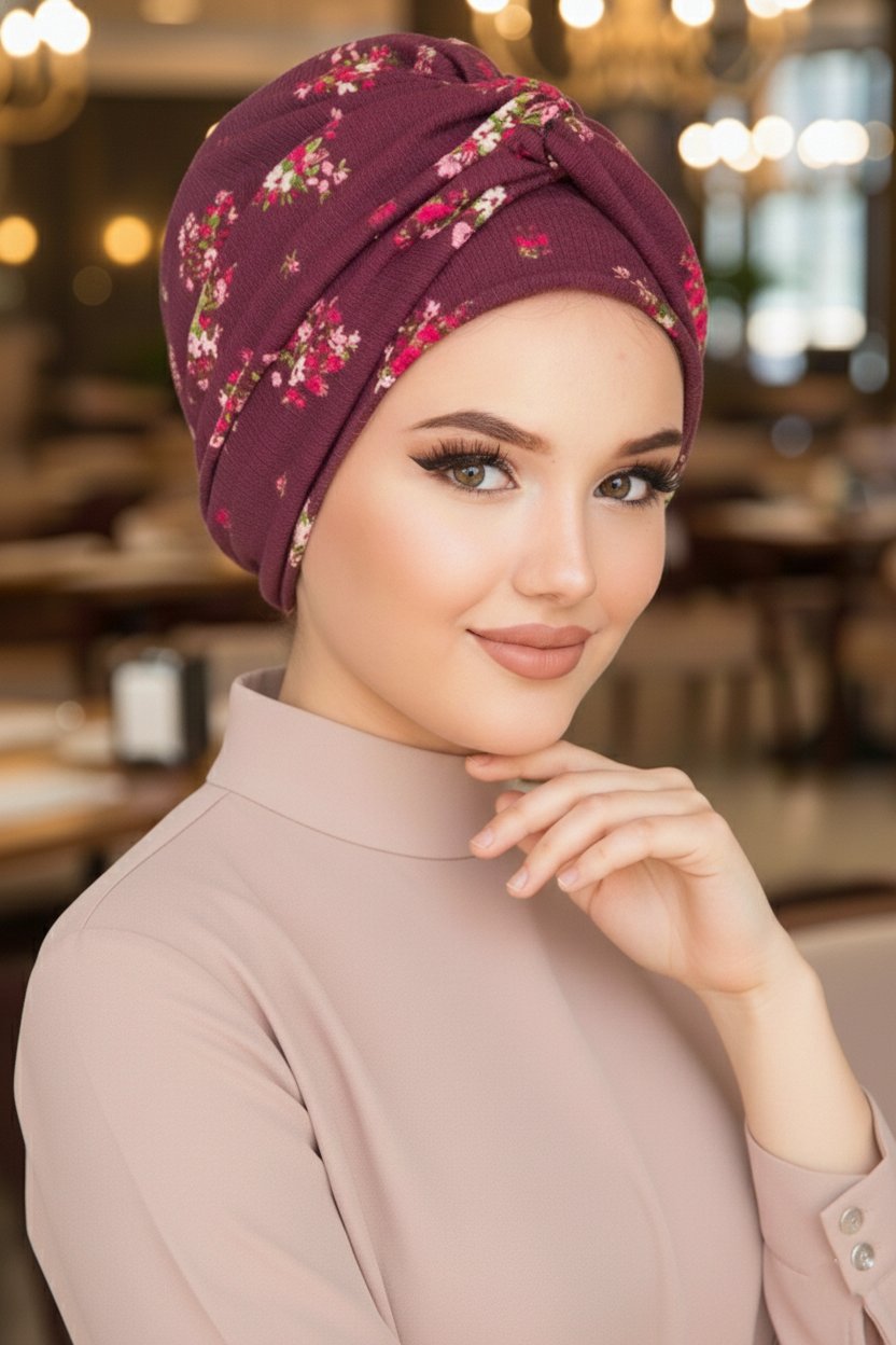 Mürdüm Buket Burgulu Bone