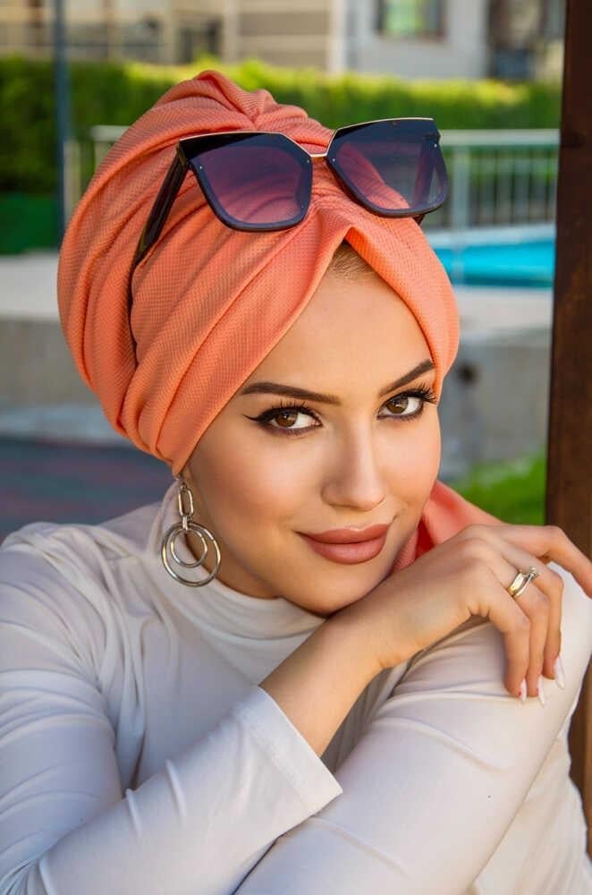 Neon Turuncu Tokalı Bone