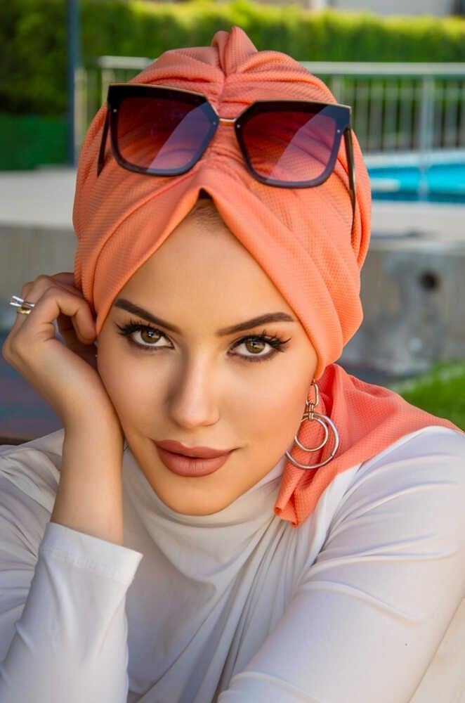 Neon Turuncu Tokalı Bone