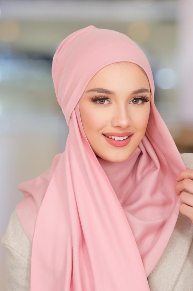 Pudra Kelebek Bone Şal