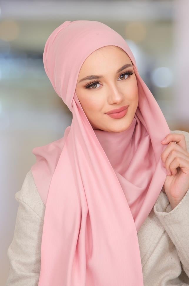 Pudra Kelebek Bone Şal