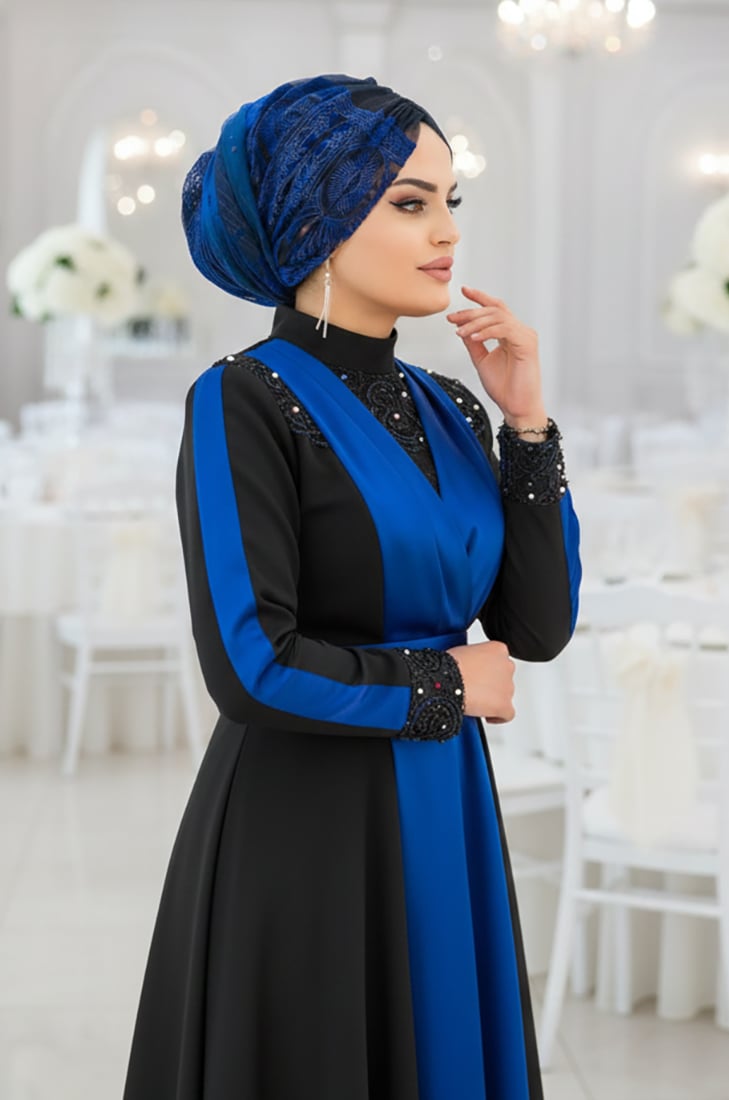 Saks Siyah Büzgülü Dolama Bone