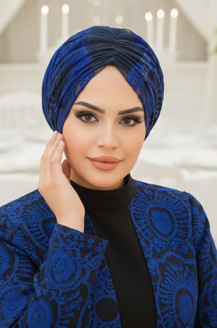 Saks Siyah Büzgülü Dolama Bone