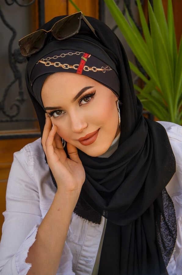 Siyah Drapeli Hazır Şal - 50501