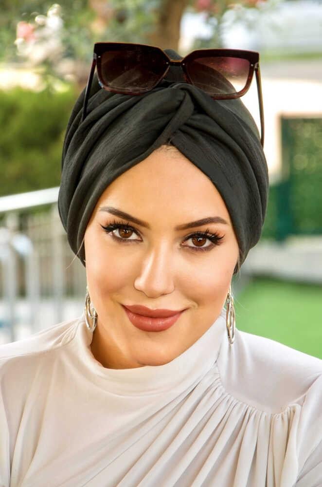 Siyah Haki Hazır Burgulu Düğüm Bone