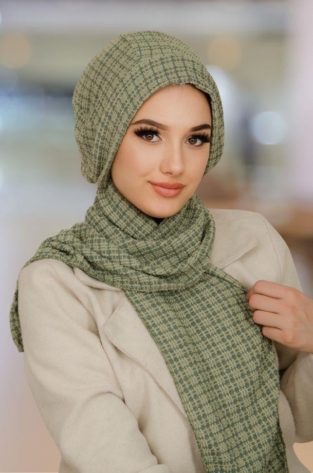 Taba Batik Burgu Hazır Şal