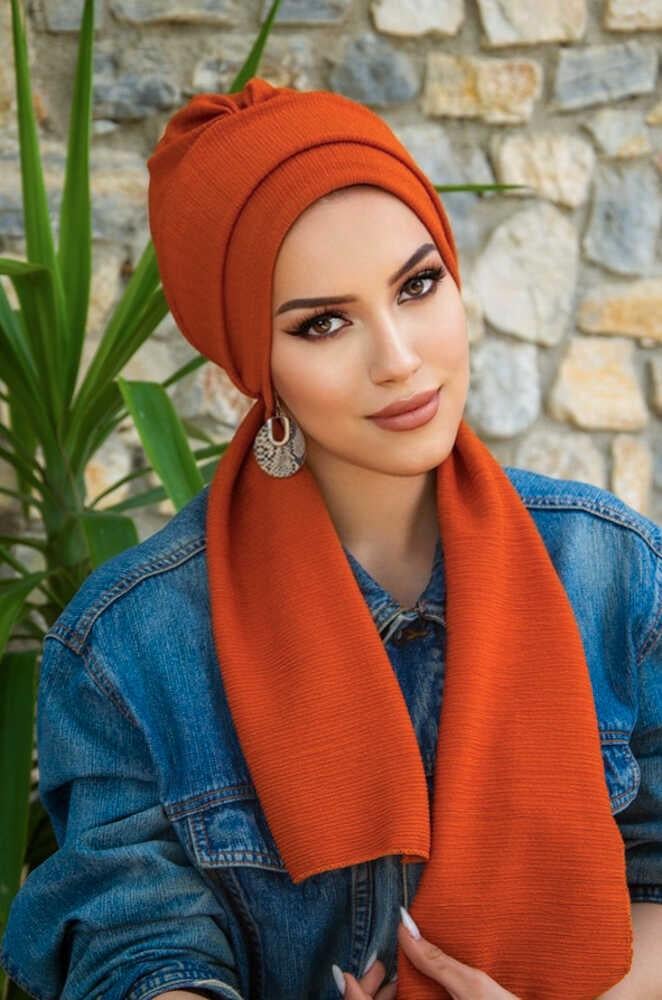 Taba Krınkıl Atkılı Tesettür Bone