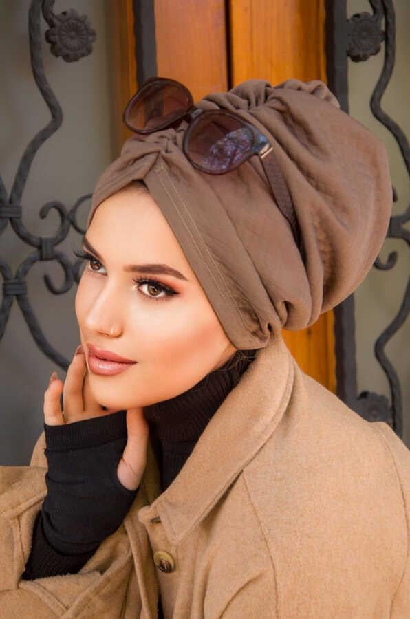 Vizon Kapitone Büzgülü Bone