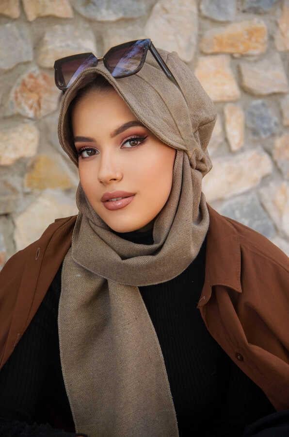 Vizon Kaşe Tesettür Şapka