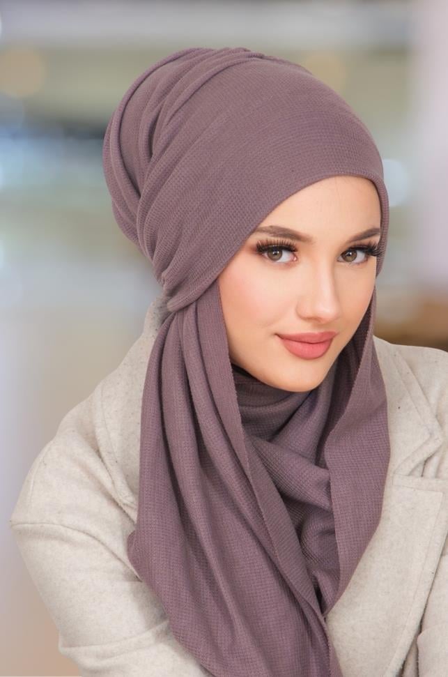 Vizon Kelebek Bone Şal