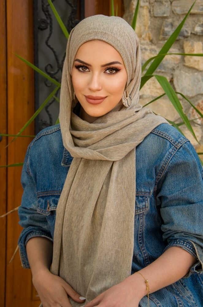 Vizon Melanj Bone Hazır Şal