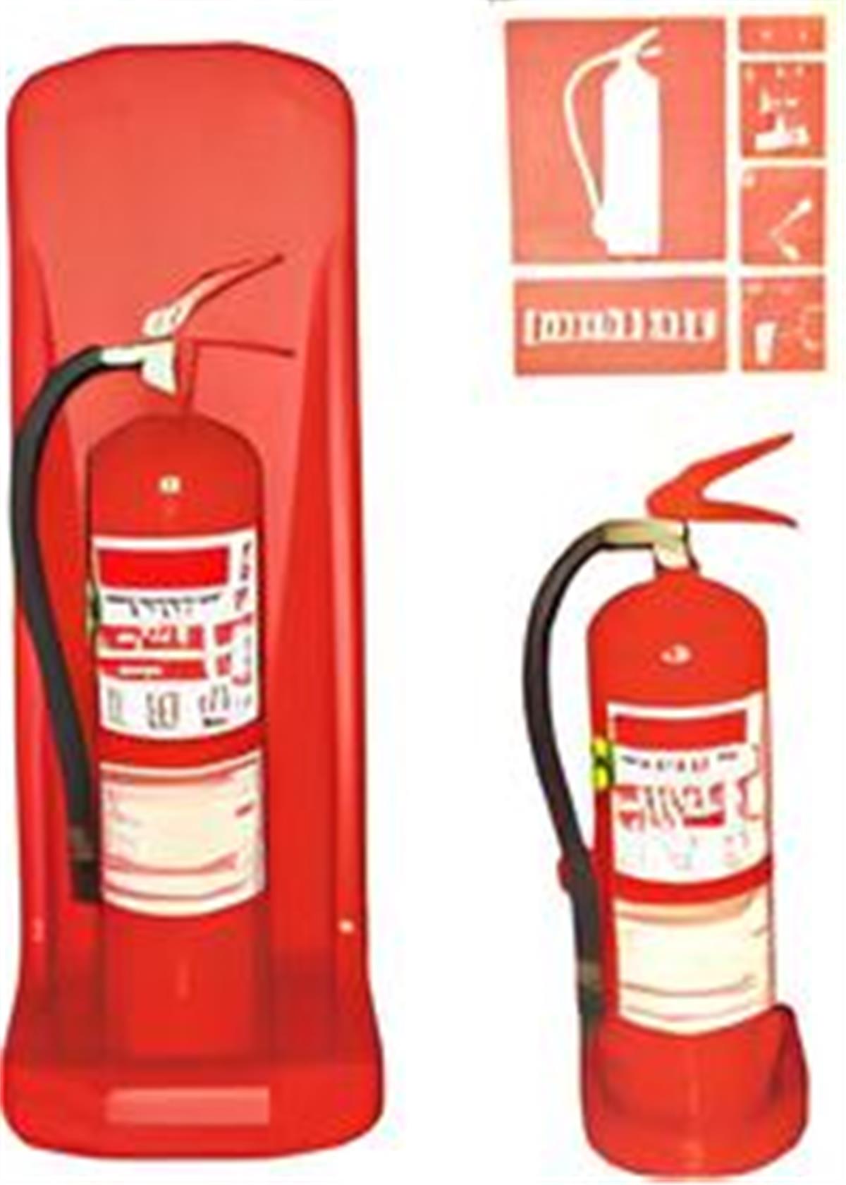 12 KG PLASTİK YANGIN SÖNDÜRME CİHAZ SEHPASI