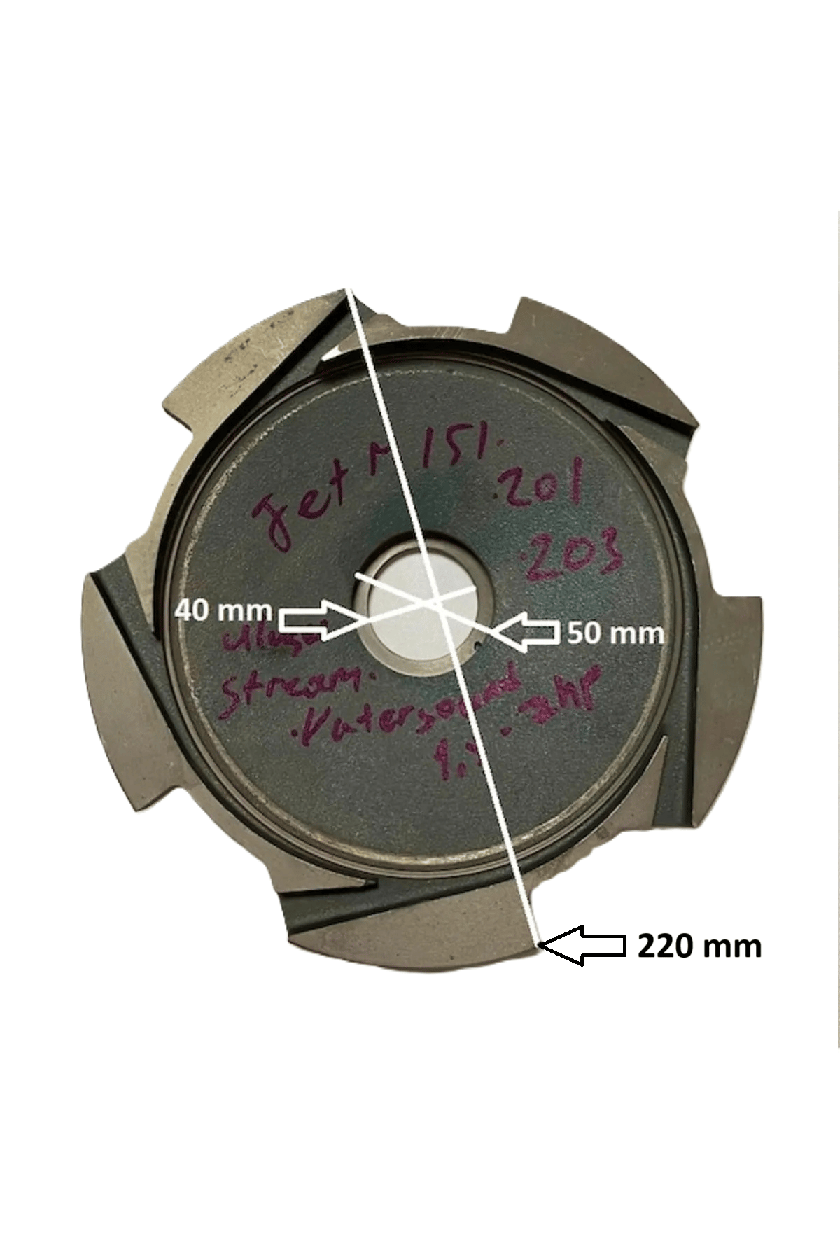 1.5 - 2 Hp Jet Su Pompa Difüzörü - Yedek Parça