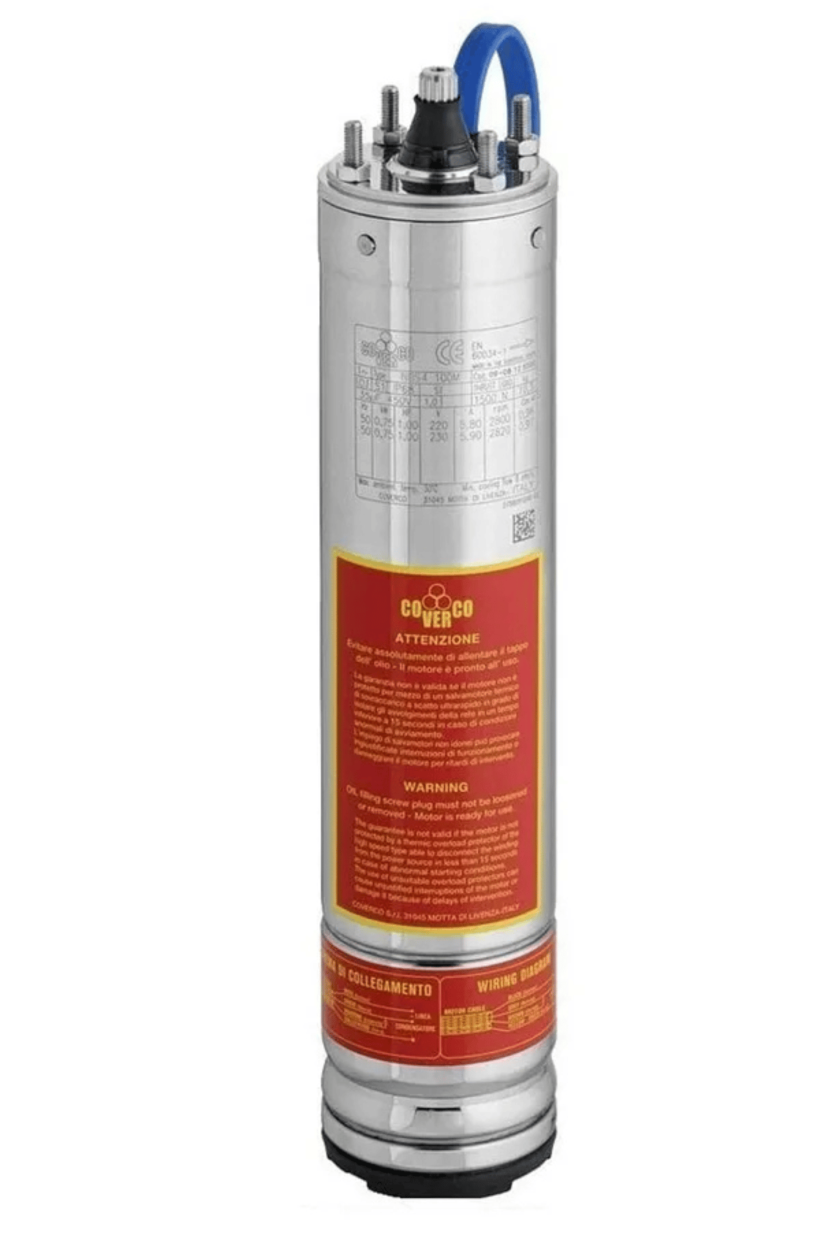 Submersible Pump 0.75 HP 220v 4