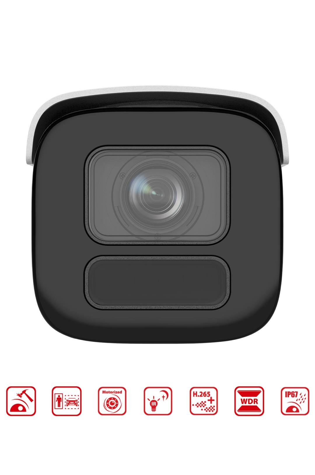 DS-2CD2646G2HT-IZS - 4MP Motorize Varifokal Lensli  IR Bullet Kamera WDR