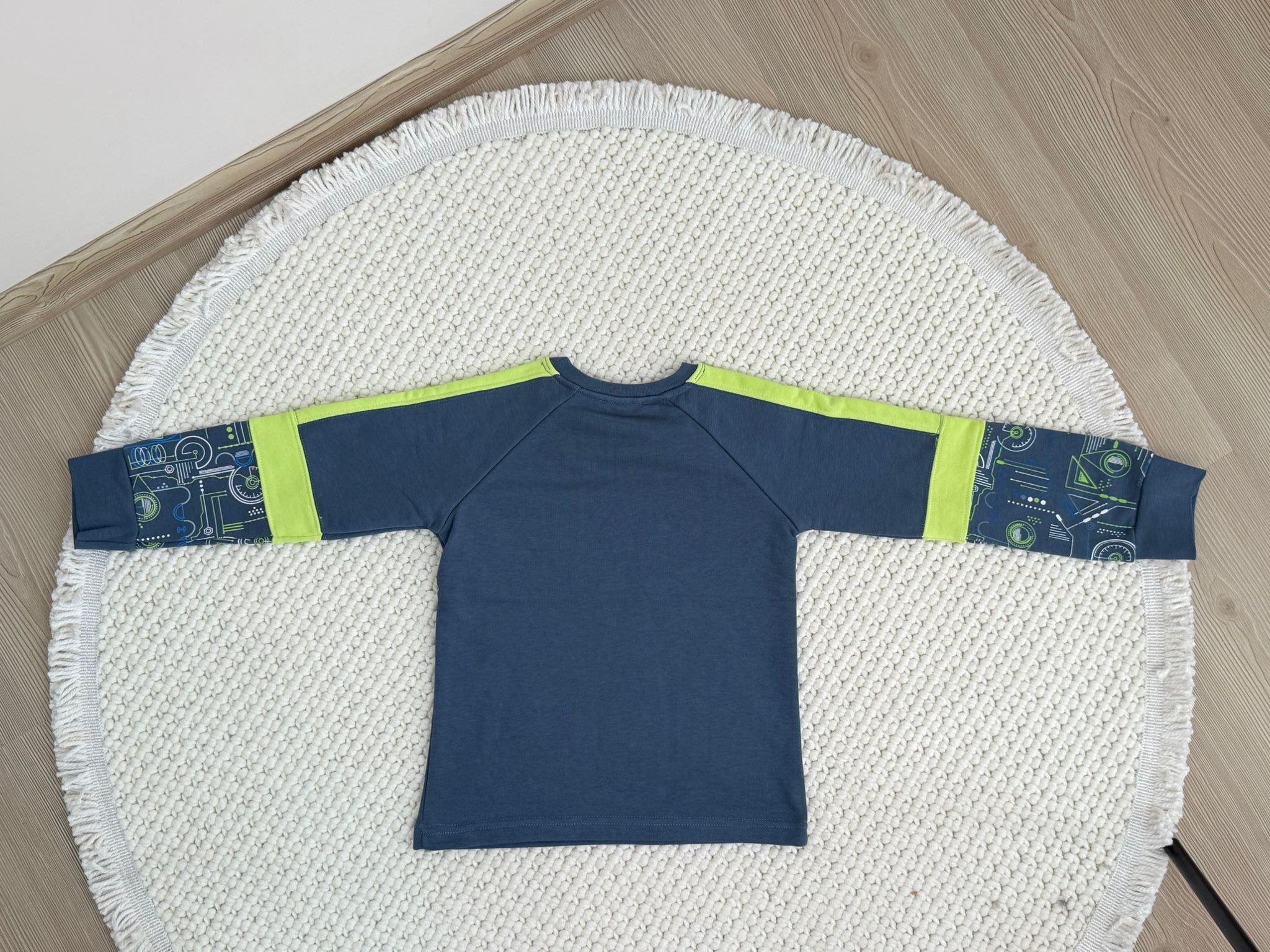 2221BK08082 LACİVERT ERKEK ÇOCUK SWEATSHIRT