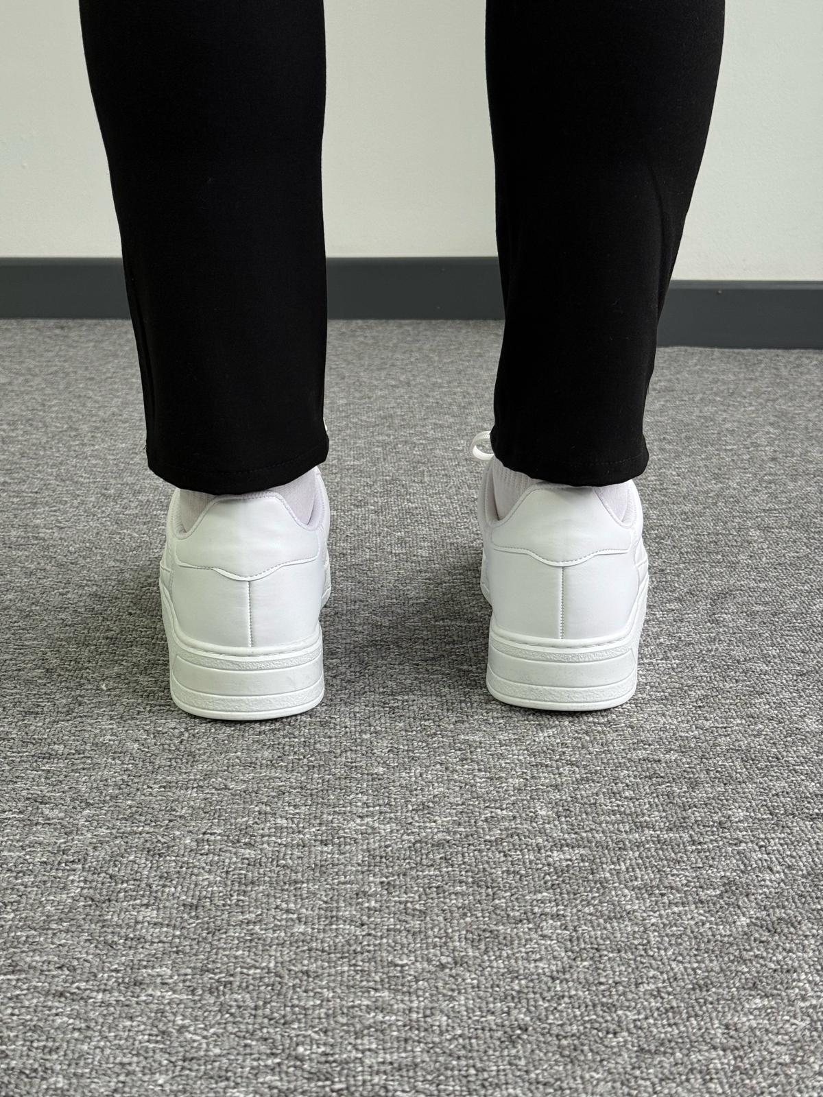 Giesto Klasik Yüksek Tabanlı Beyaz Sneaker