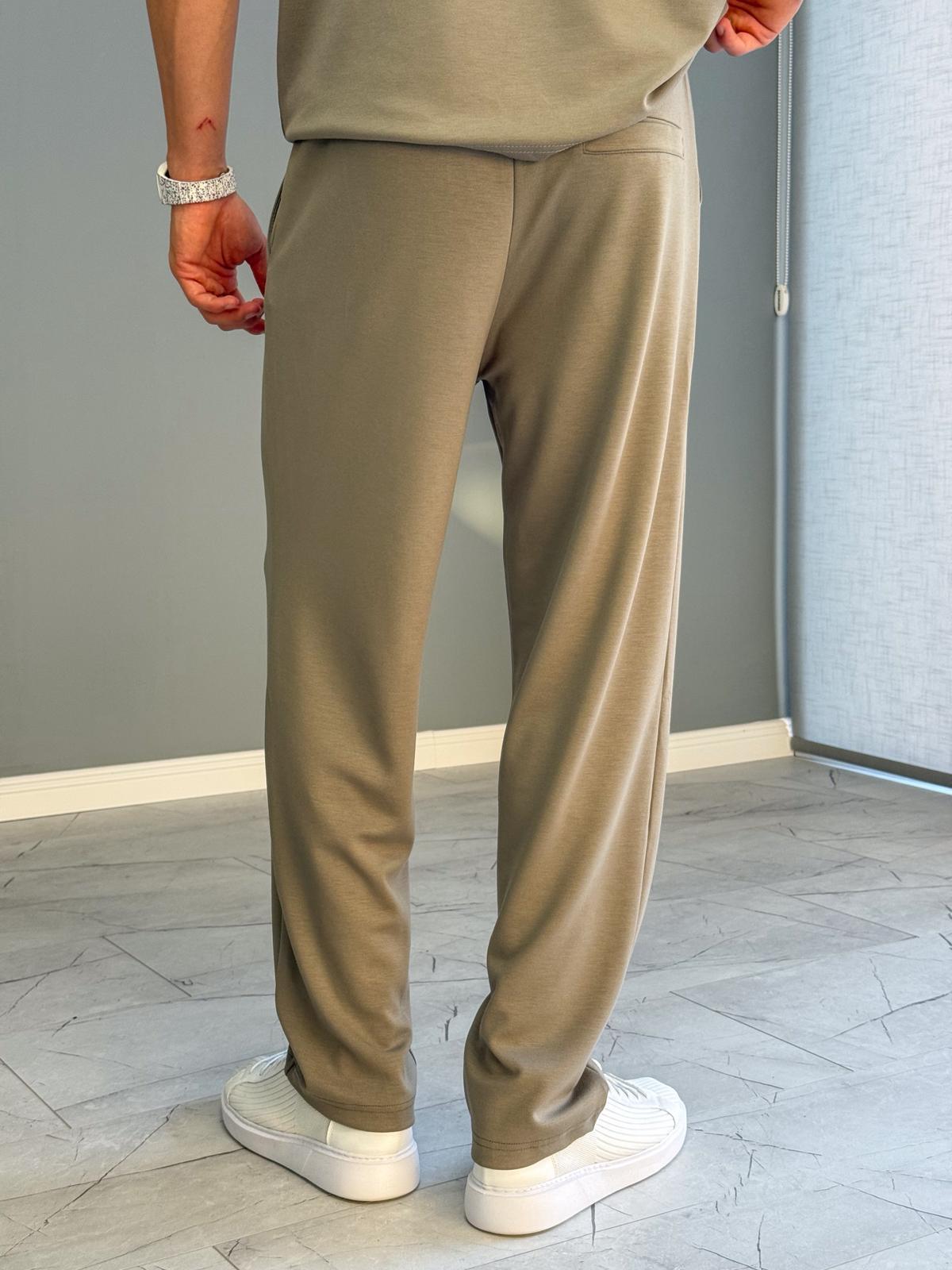 Haki Yeşil Osyho Soft Flow Pantolon