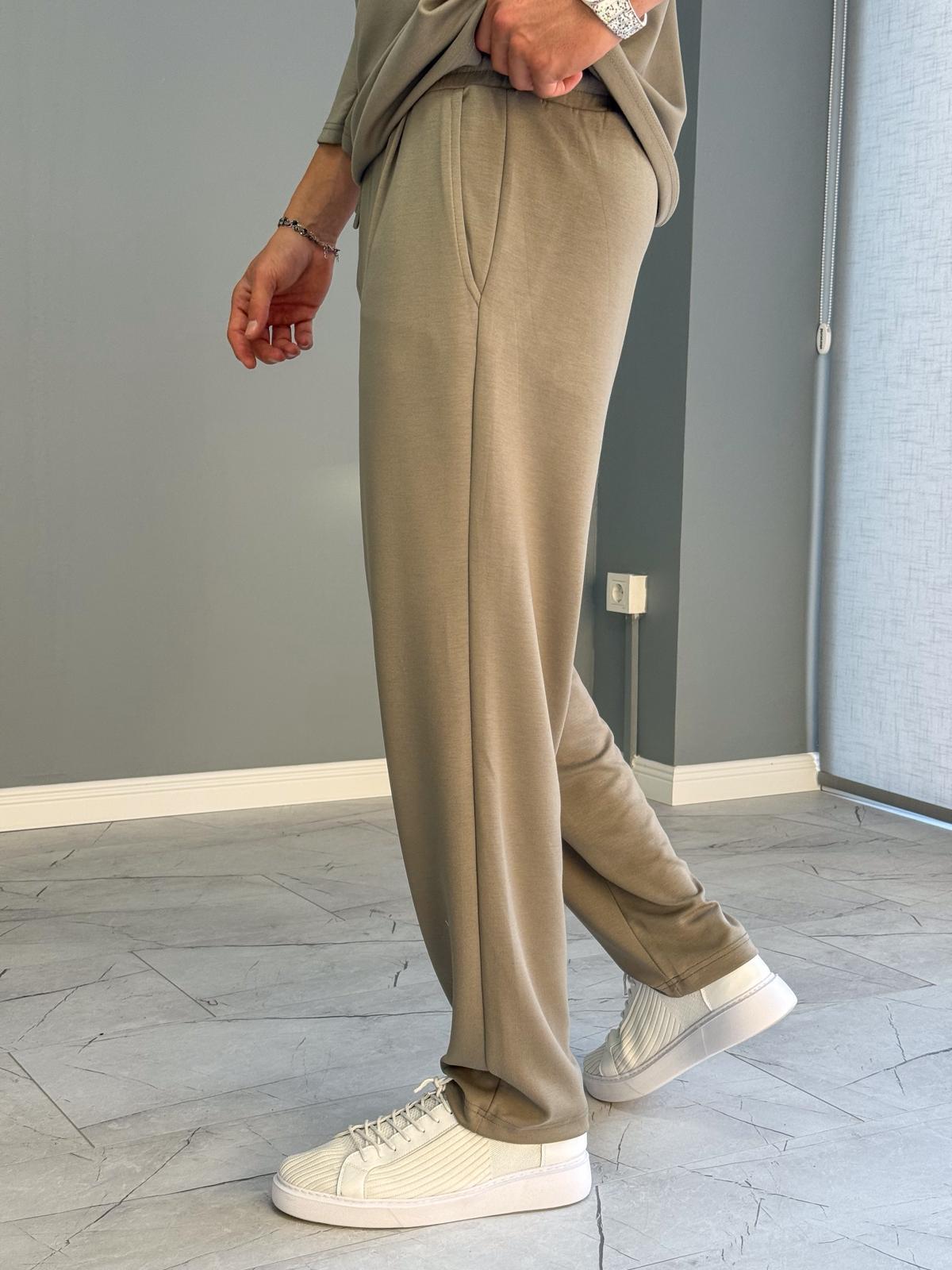 Haki Yeşil Osyho Soft Flow Pantolon