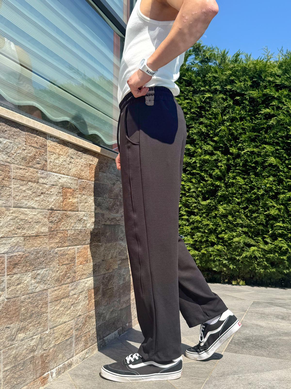 Siyah Premium Oversize Rahat Eşofman Takım