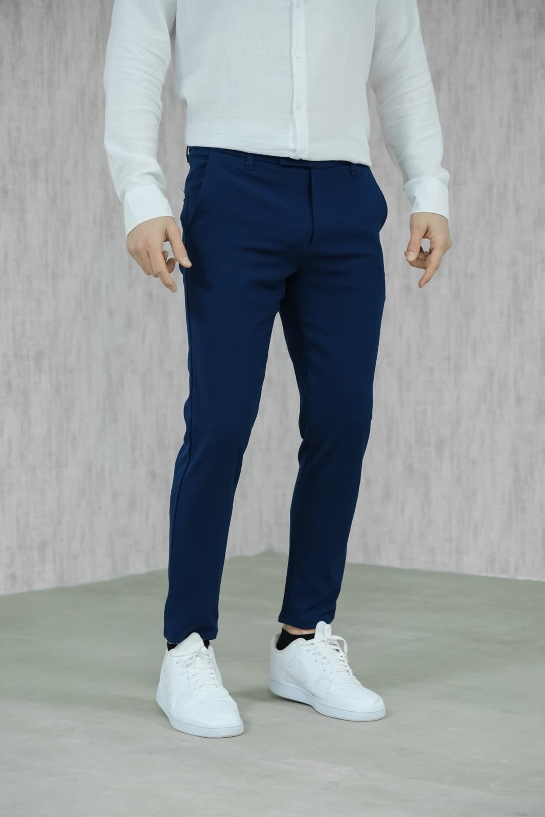 Slimfit Kumaş Pantolon Lacivert