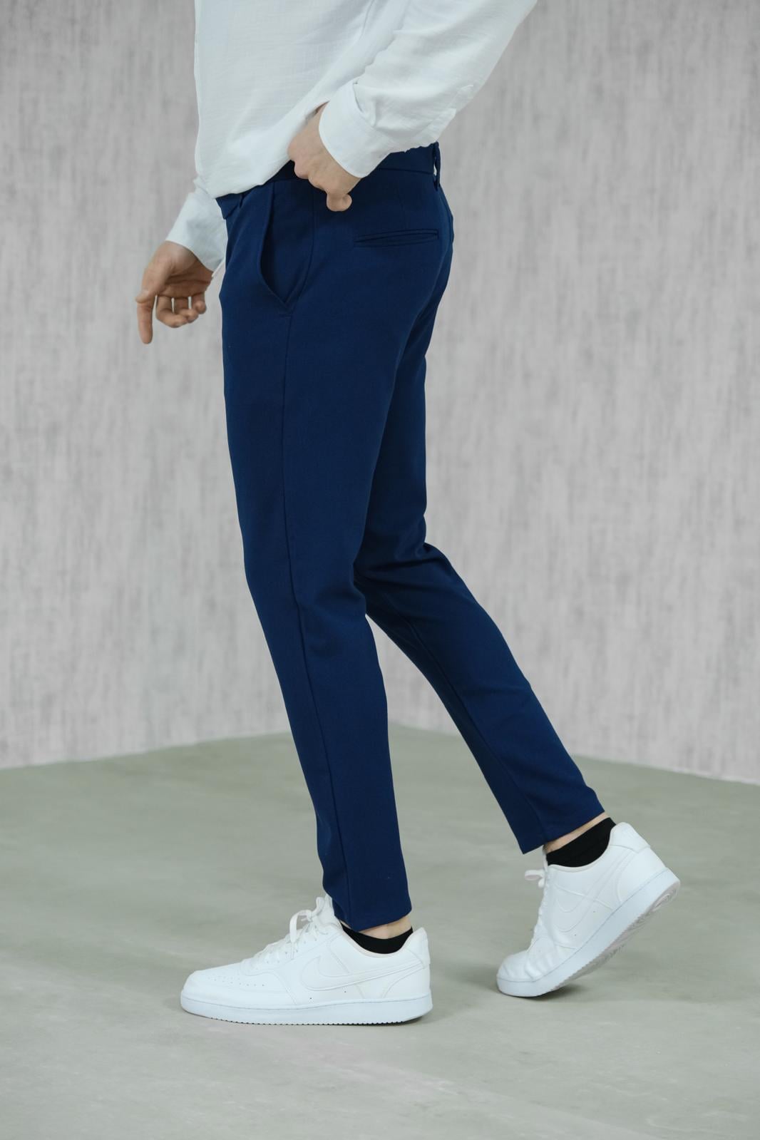 Slimfit Kumaş Pantolon Lacivert