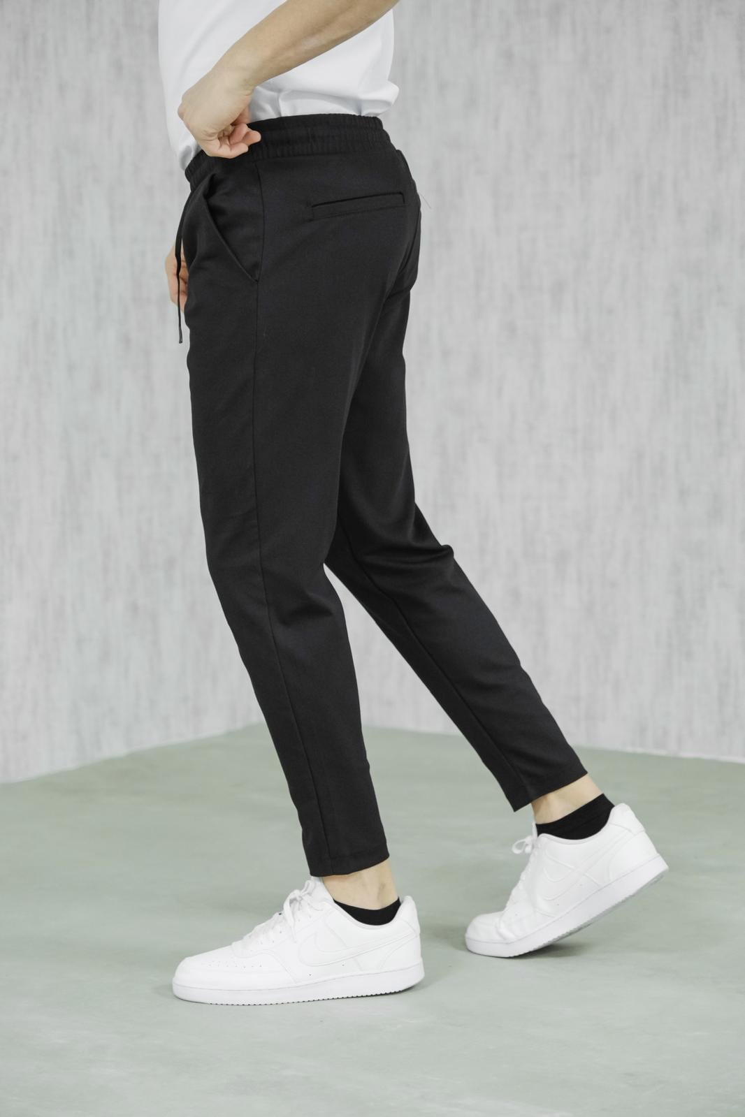 Slimfit Kumaş Pantolon Siyah