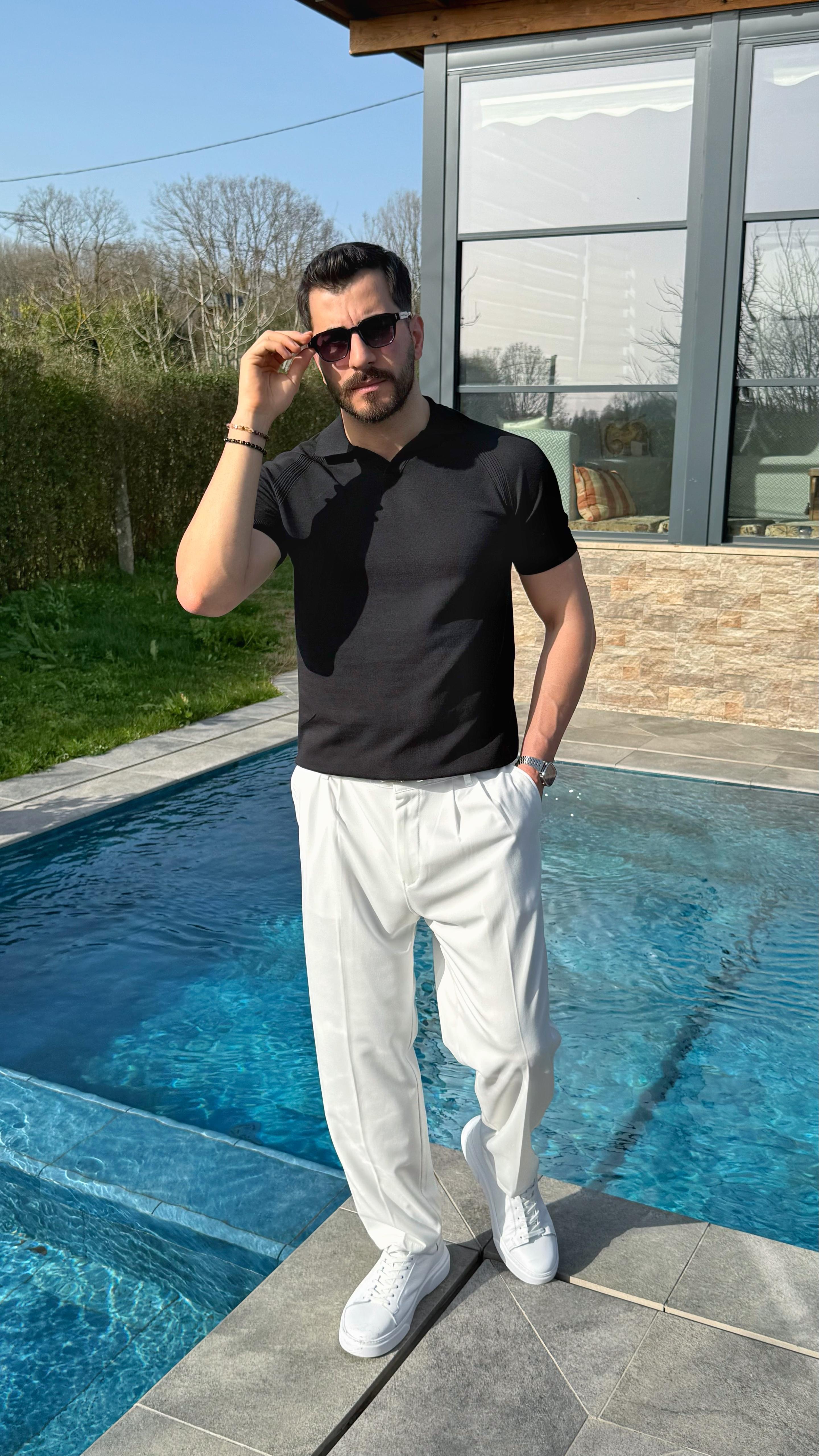 Yaz Akşamı Date Kombini(T-Shirt-T11/Pantolon- PBP1200)