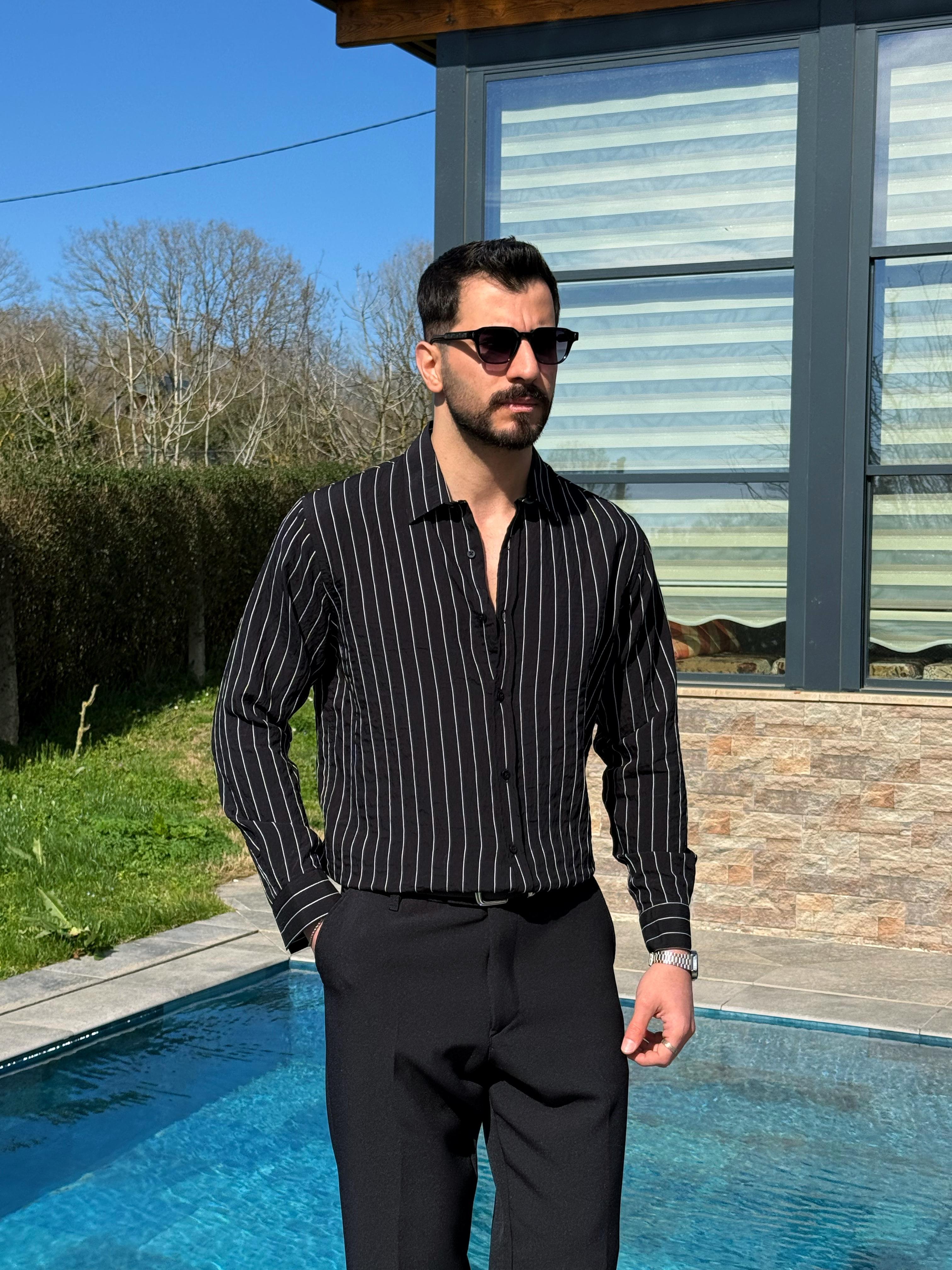 Yazlık Ofis Kombini (Gömlek-G105/Pantolon- DPP)